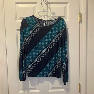 Talbots Printed Blouse